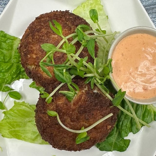 Crab Cakes.
