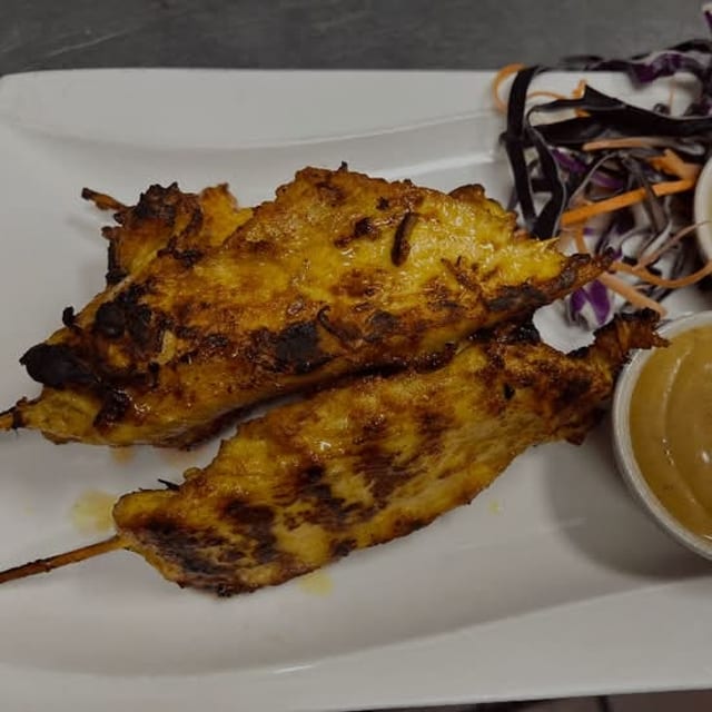 Kids Chicken Satay.